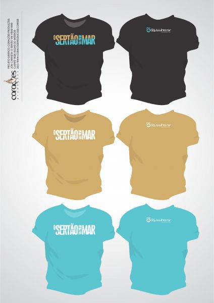 T-Shirt Águas do Interior Cores